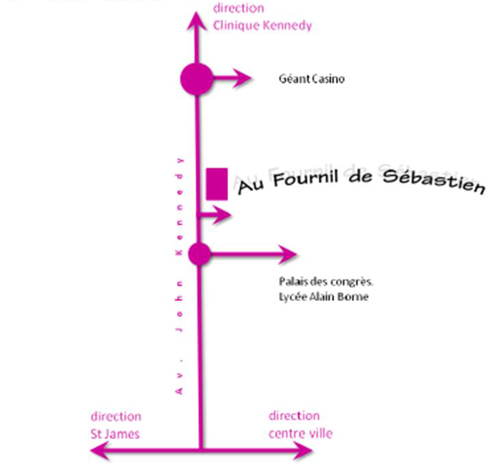 Au fournil de Sébastien - Plan d'accès